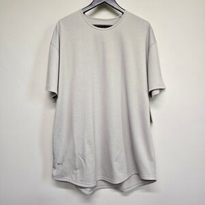 BYLT Drop-Cut Signature T-Shirt Mens XXL Storm Grey Performance Minimalist